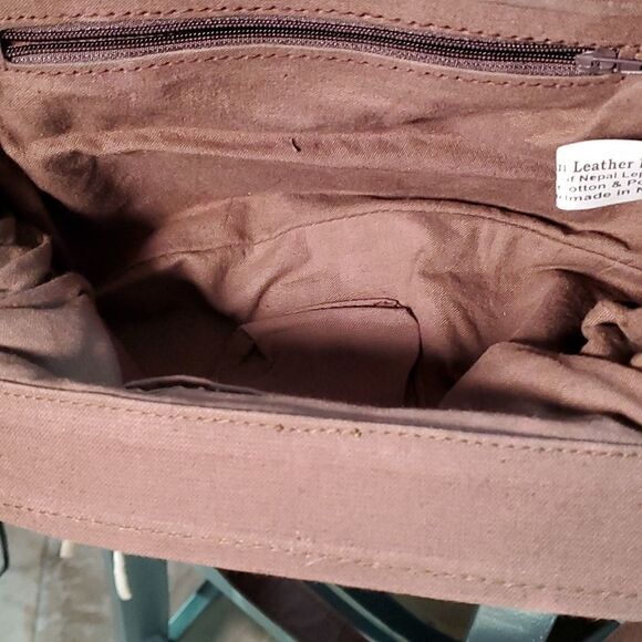 NLT Himalayan HNd crafts purse. Great‎ little bag. Natural colors. Should… - Picture 9 of 12